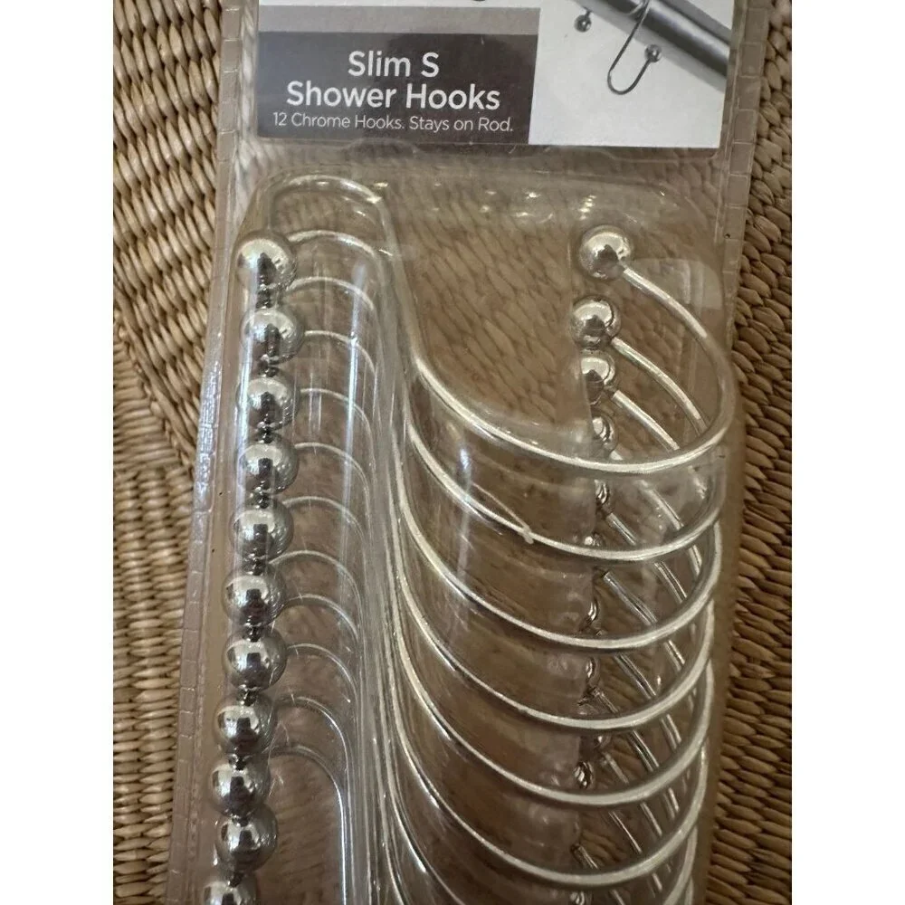 True living Slim S shower Hooks new
